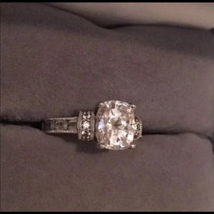 Sterling Silver Ring CZ